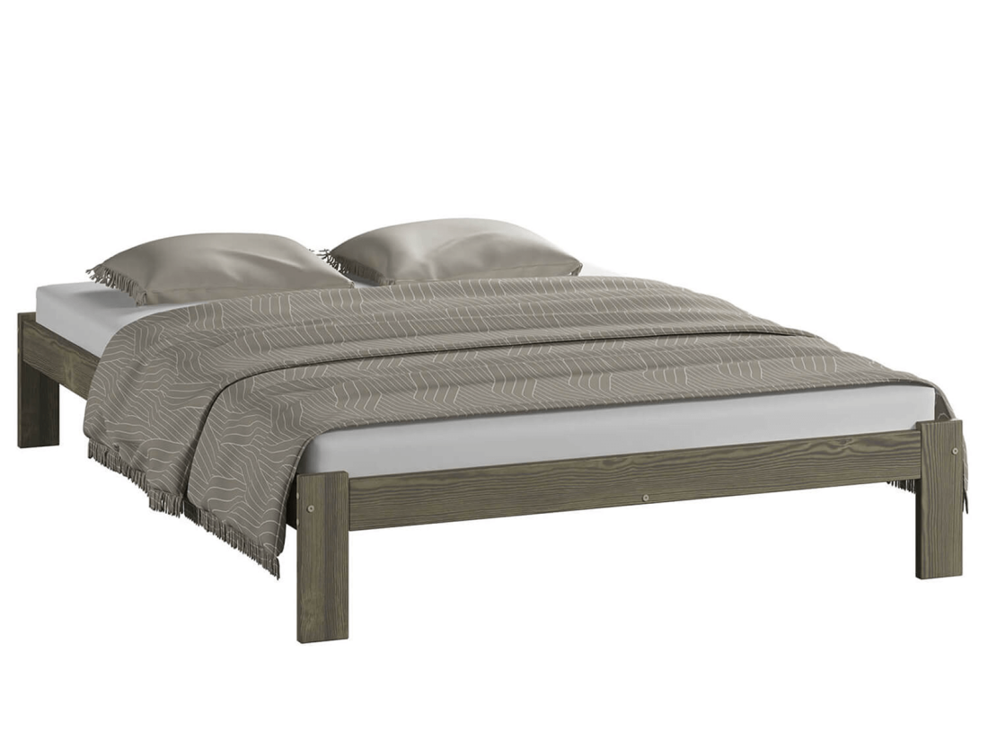 Fa ágy 120x200 VitBed Anzu szarvasgomba tölgy