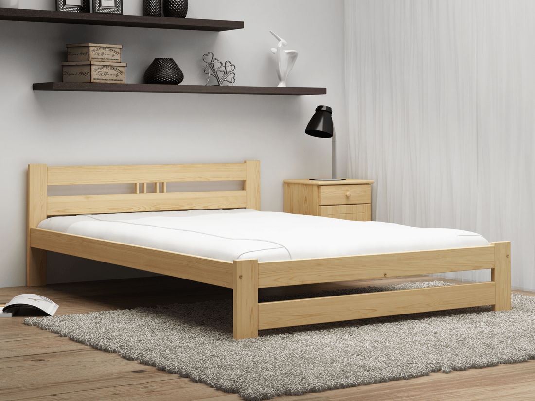 Fa ágy 180x200 LUX VitBed fenyő