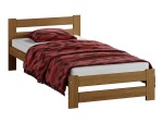 Fa ágy 90x200cm Eureka VitBed tölgy + matrac 90x200 Niobé