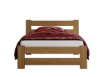 Fa ágy 90x200cm Eureka VitBed tölgy + matrac 90x200 Niobé