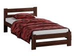 Fa ágy 90x200cm Eureka VitBed dió + Matrac 90x200 Niobé
