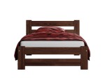 Fa ágy 90x200cm Eureka VitBed dió + Matrac 90x200 Niobé
