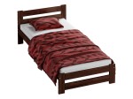 Fa ágy 90x200cm Eureka VitBed dió + Matrac 90x200 Niobé