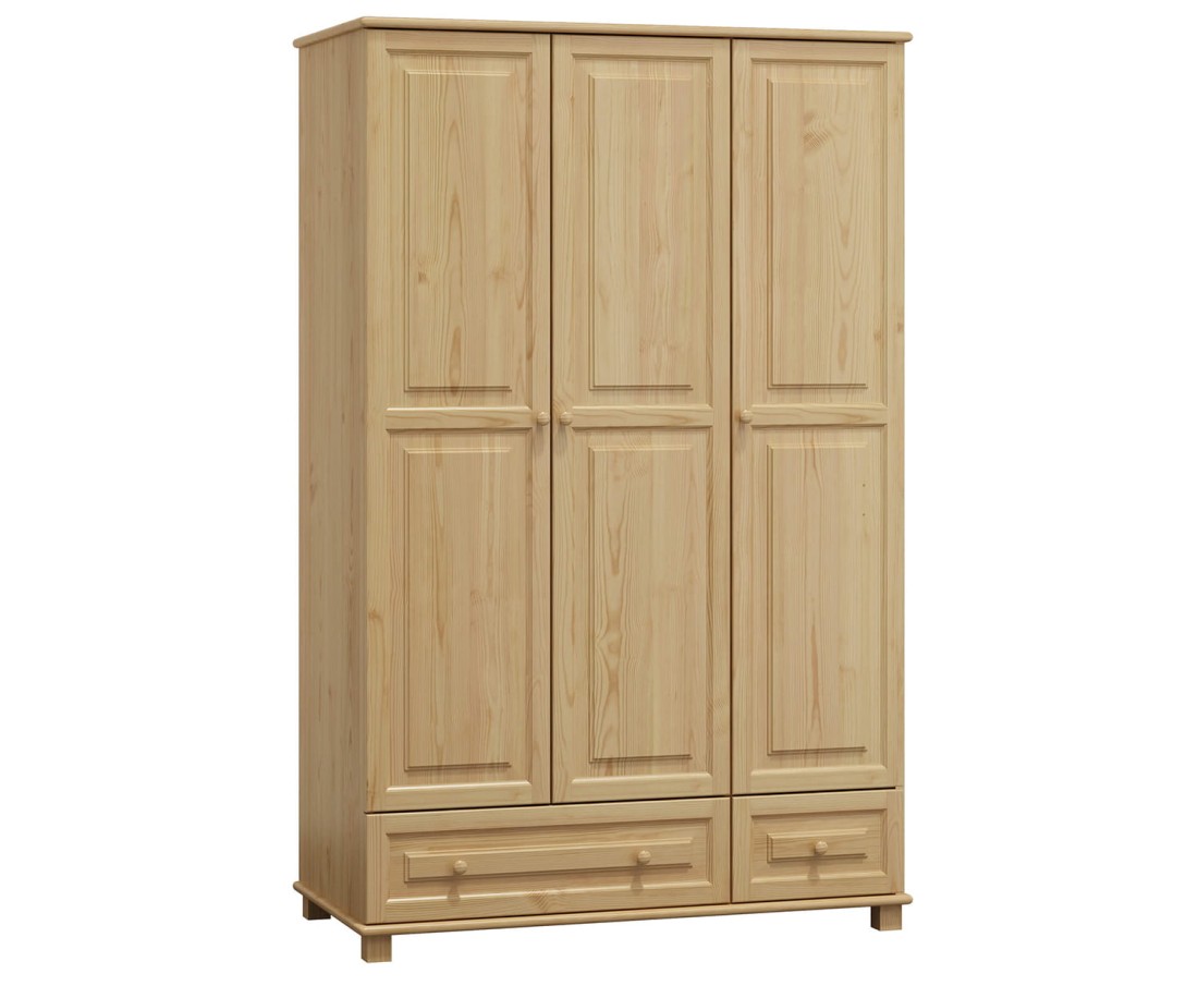 Fenyő szekrény 3Dc1, 120 széles