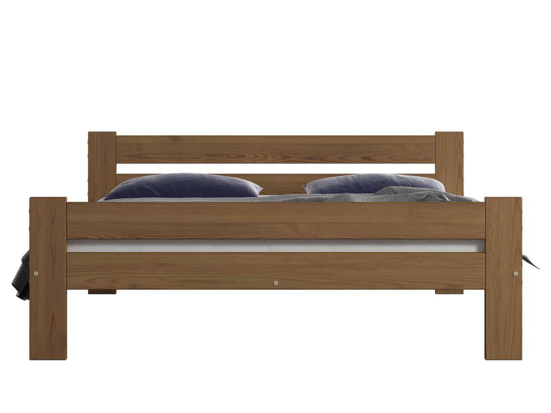 Fa ágy 160x200cm Kenta VitBed tölgy