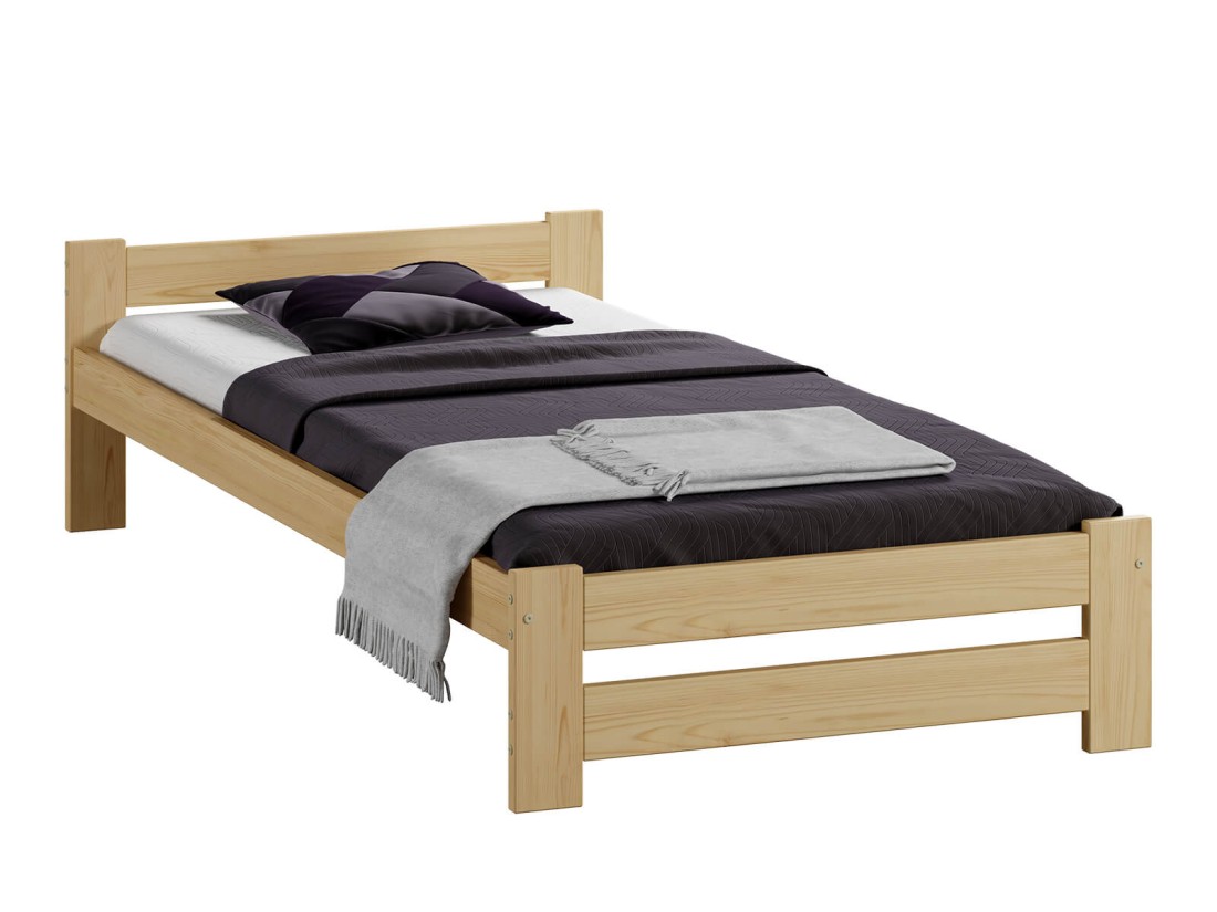 Fa ágy 90x200cm Ran VitBed fenyő