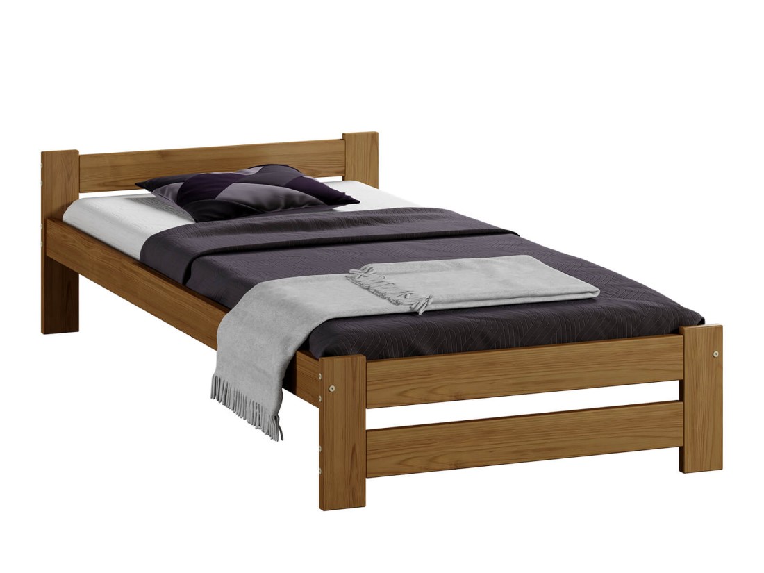 Fa ágy 90x200cm Ran VitBed tölgy