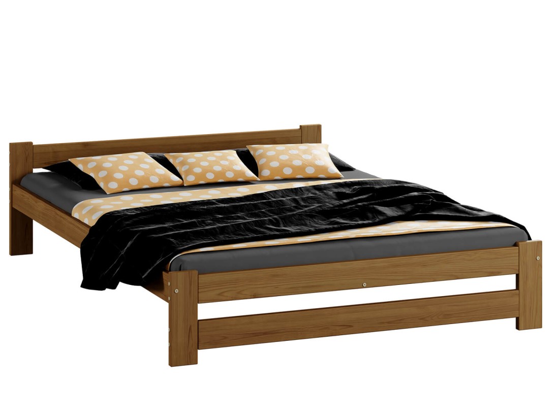 Fa ágy 160x200cm Ran VitBed tölgy