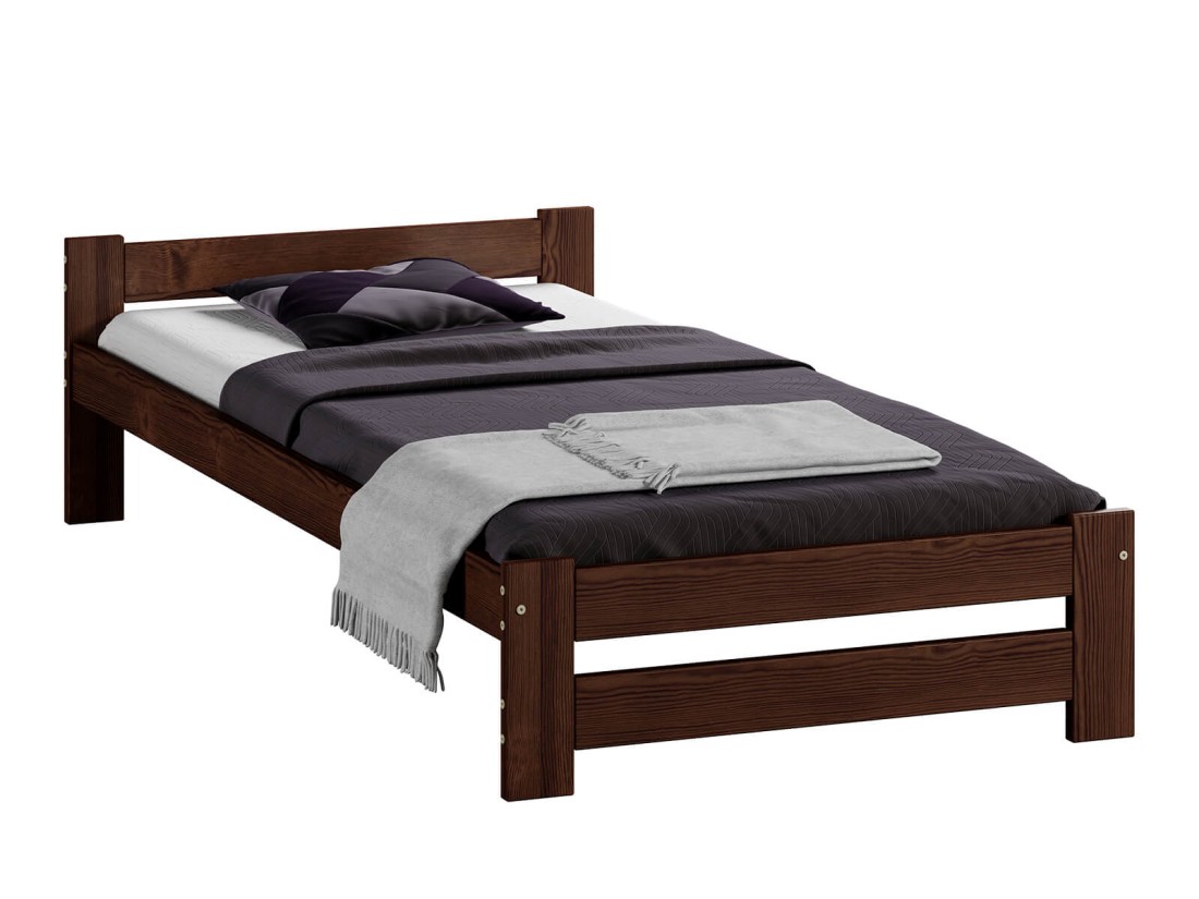 Fa ágy 90x200cm Ran VitBed dió