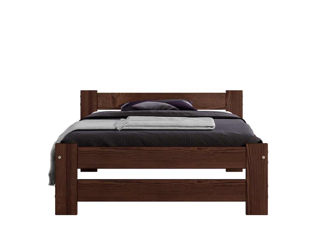 Fa ágy 90x200cm Ran VitBed dió