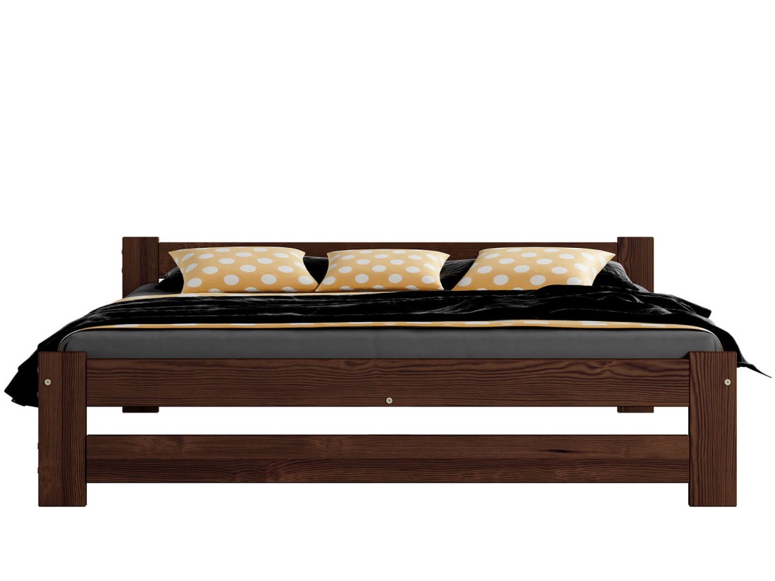 Fa ágy 160x200cm Ran VitBed dió