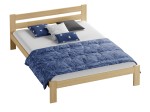 Fa ágy 120x200 VitBed Akio fenyő