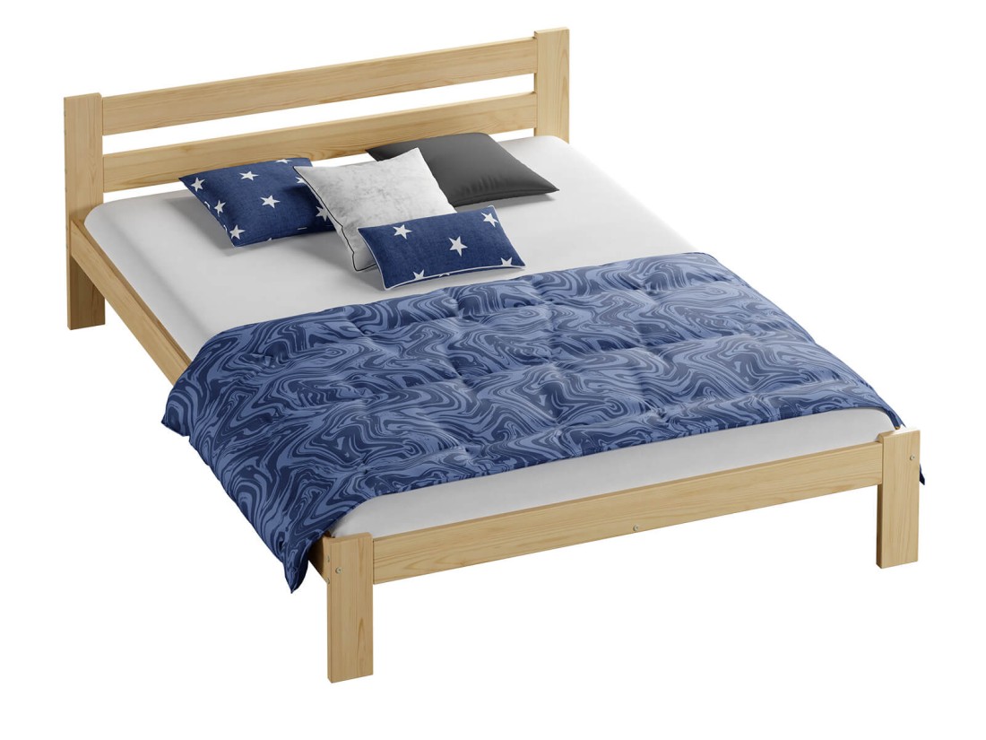 Fa ágy 140x200 VitBed Akio fenyő