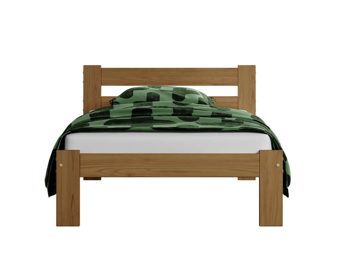 Fa ágy 90x200 VitBed Akio tölgy