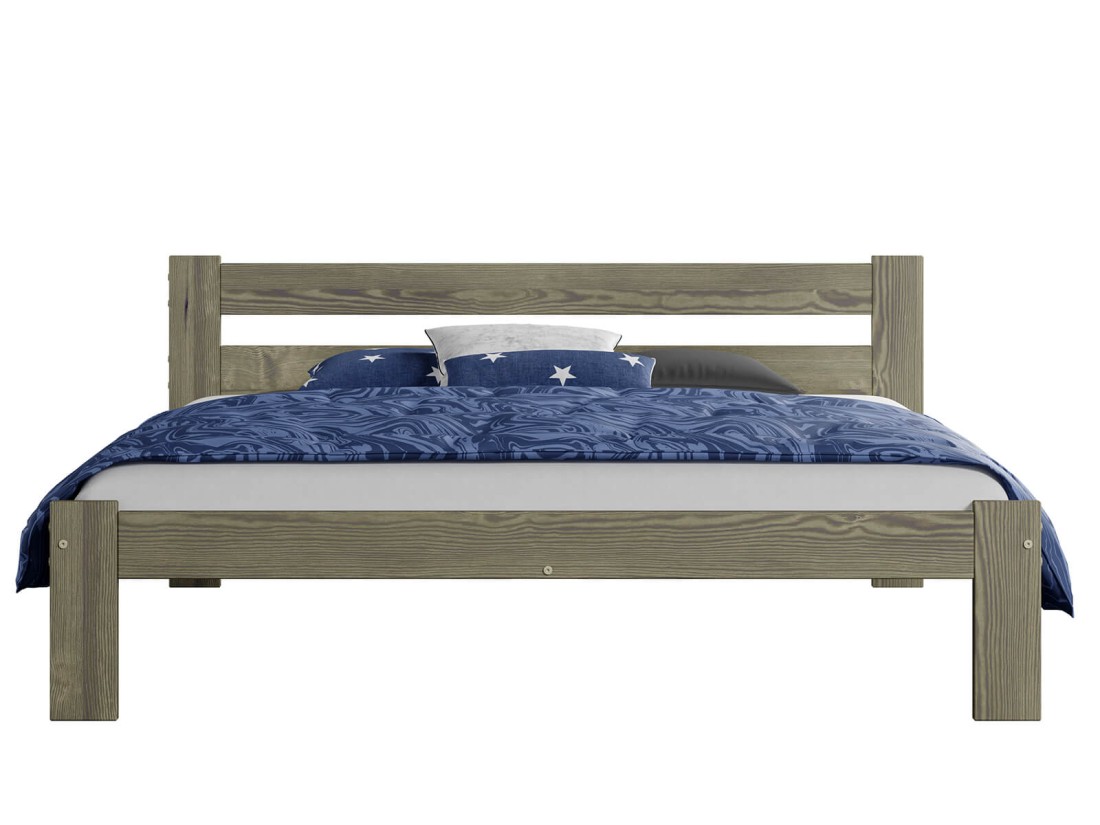 Fa ágy 120x200 VitBed Akio szarvasgombás tölgy