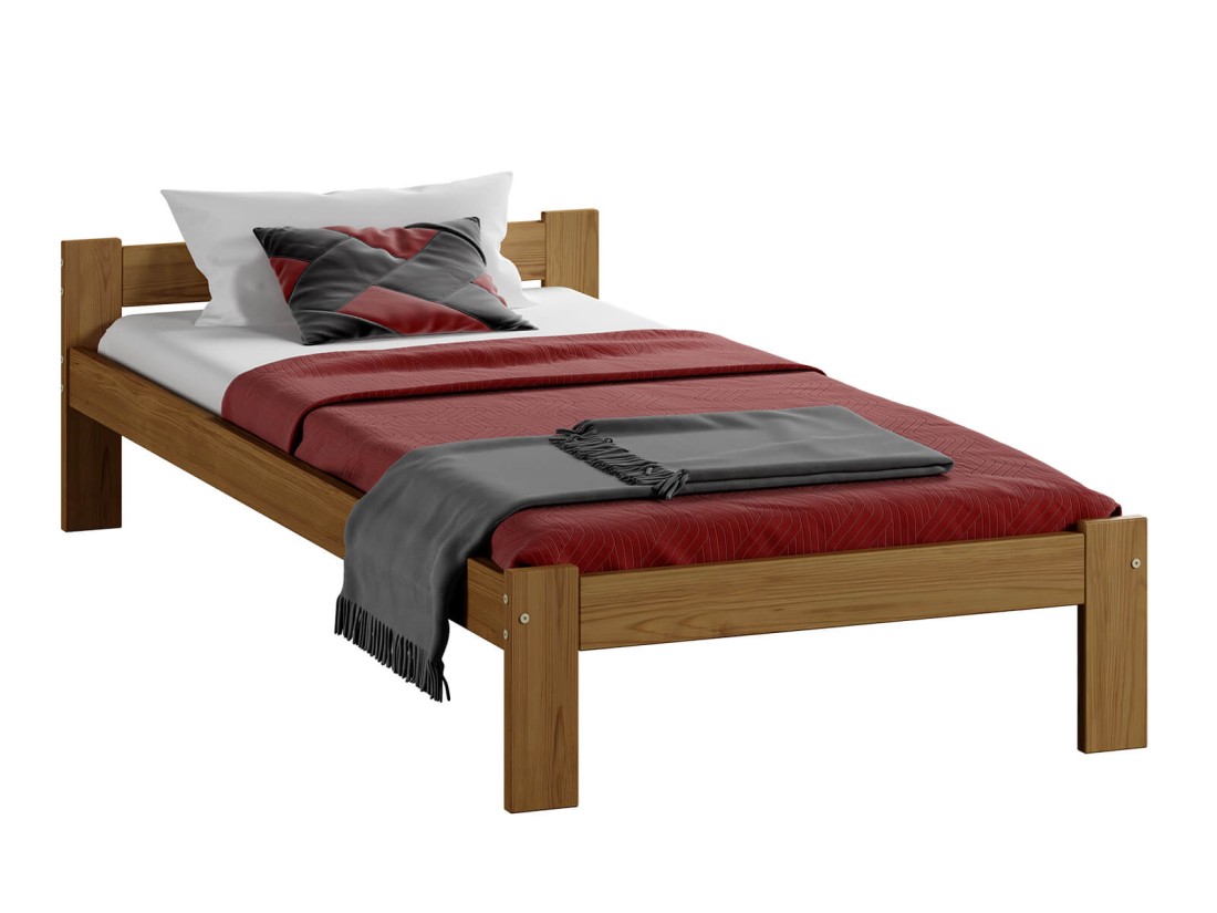 Fa ágy 90x200 Isao VitBed tölgy