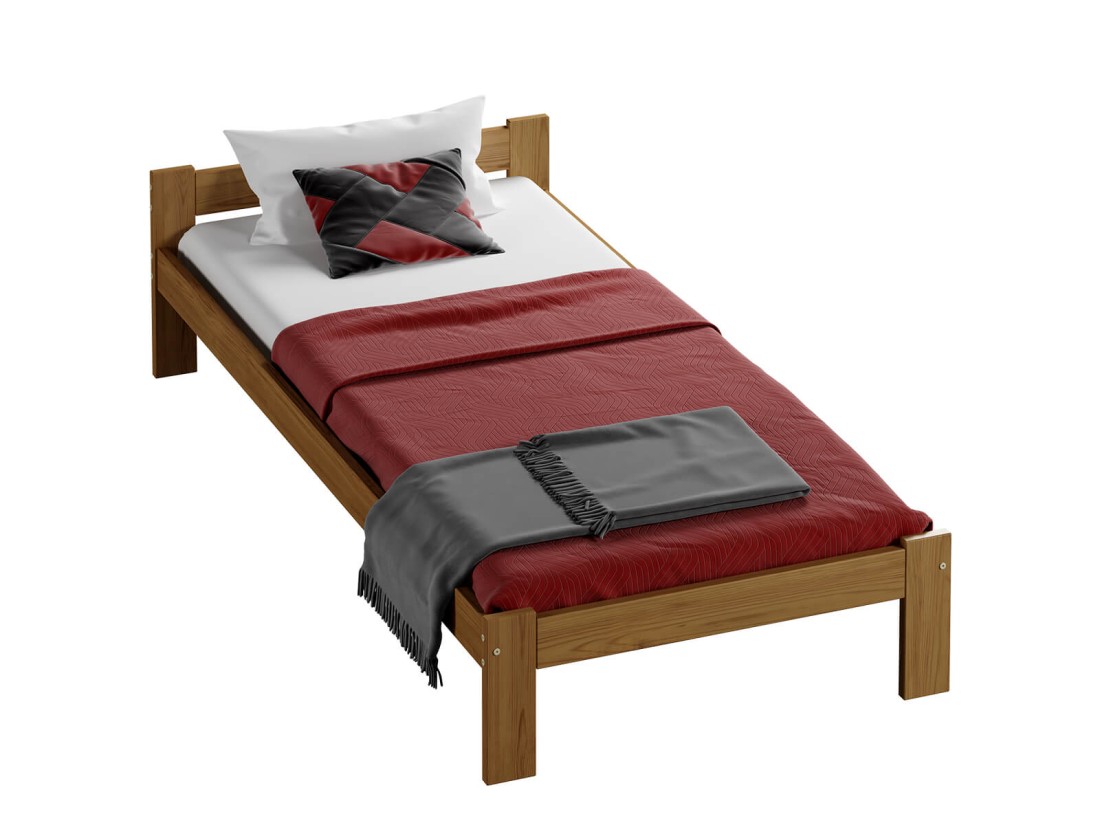 Fa ágy 90x200 Isao VitBed tölgy