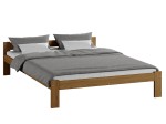 Fa ágy 120x200 Isao VitBed tölgy