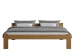 Fa ágy 120x200 Isao VitBed tölgy