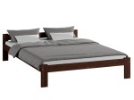 Fa ágy 120x200 Isao VitBed dió