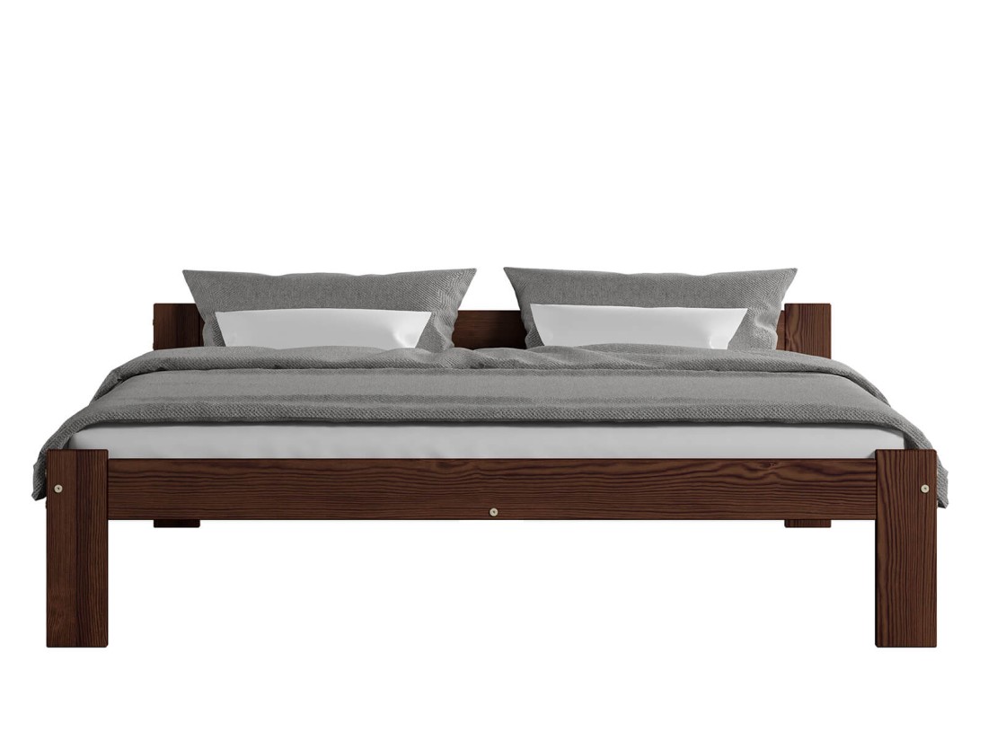 Fa ágy 160x200 Isao VitBed dió