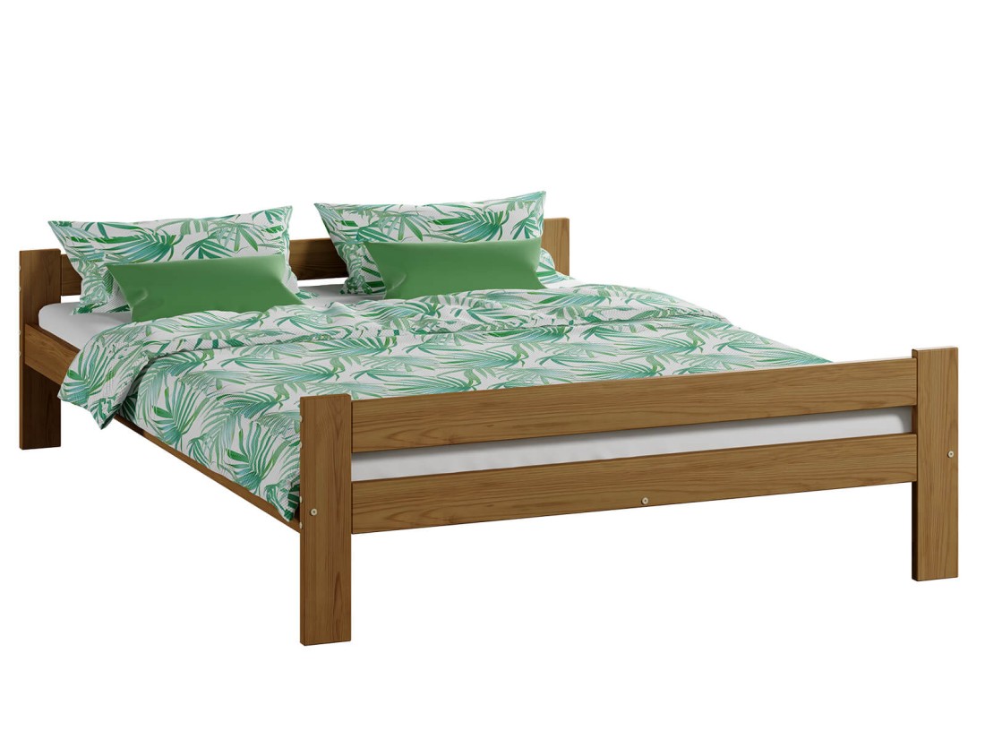 Fa ágy 120x200 Fumi VitBed tölgy