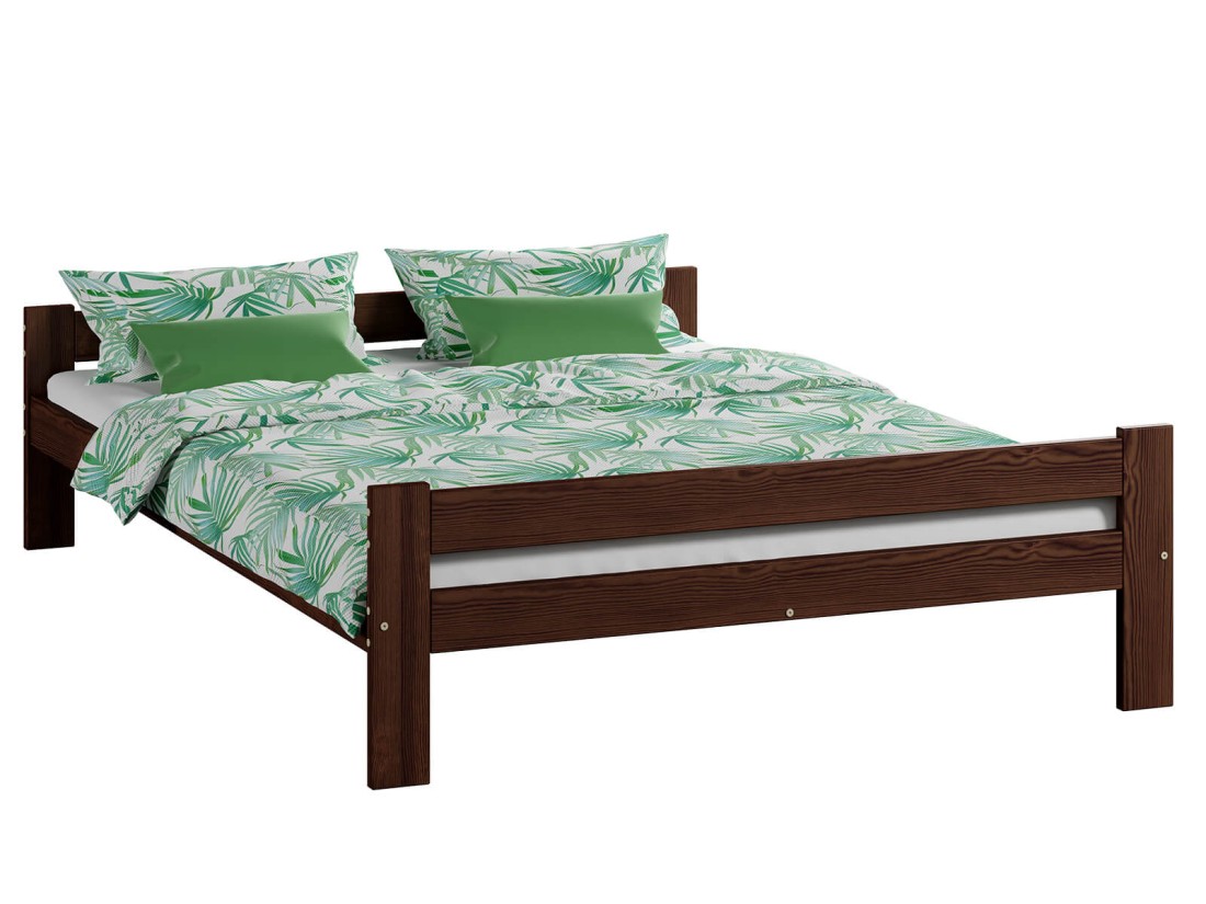 Fa ágy 160x200 Fumi VitBed dió