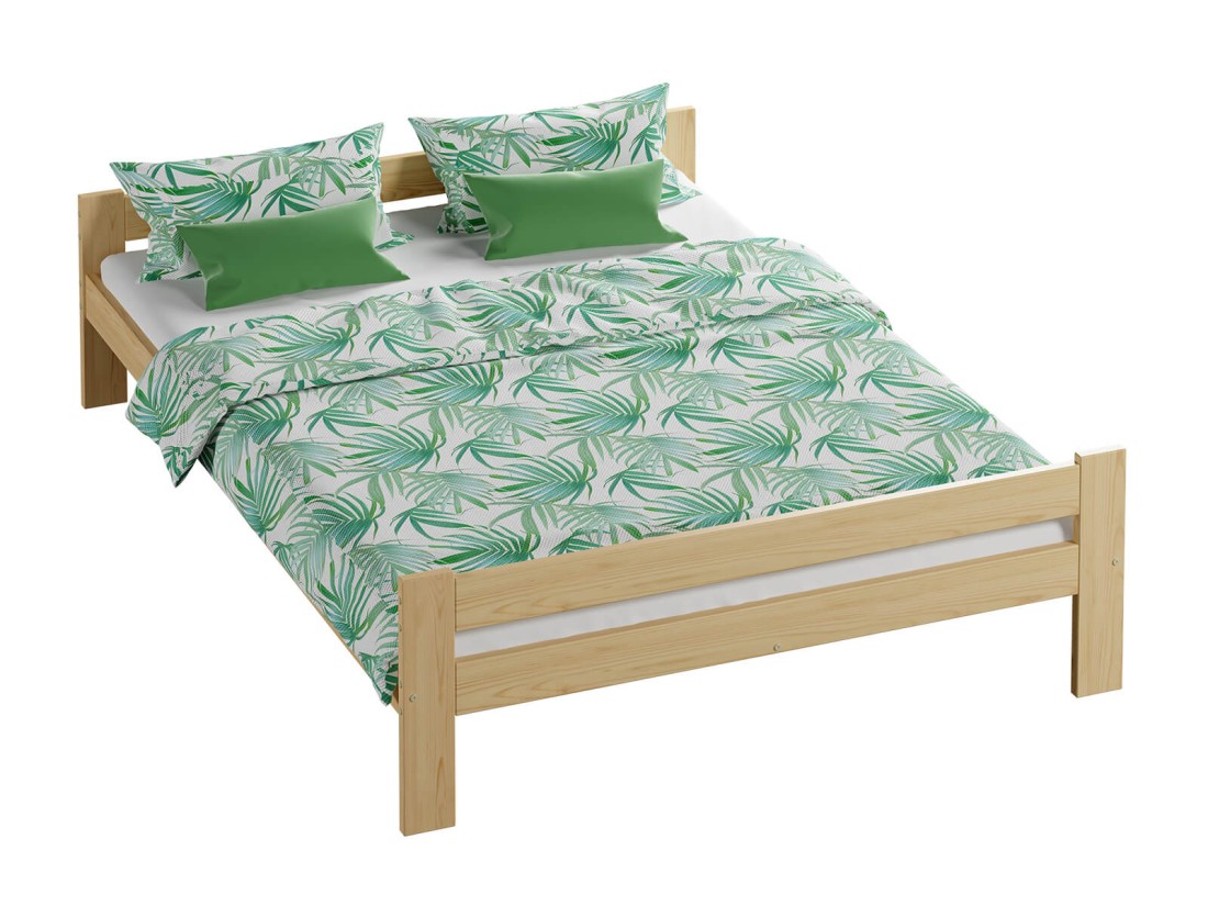 Fa ágy 160x200 Fumi VitBed lakkozás nélküll