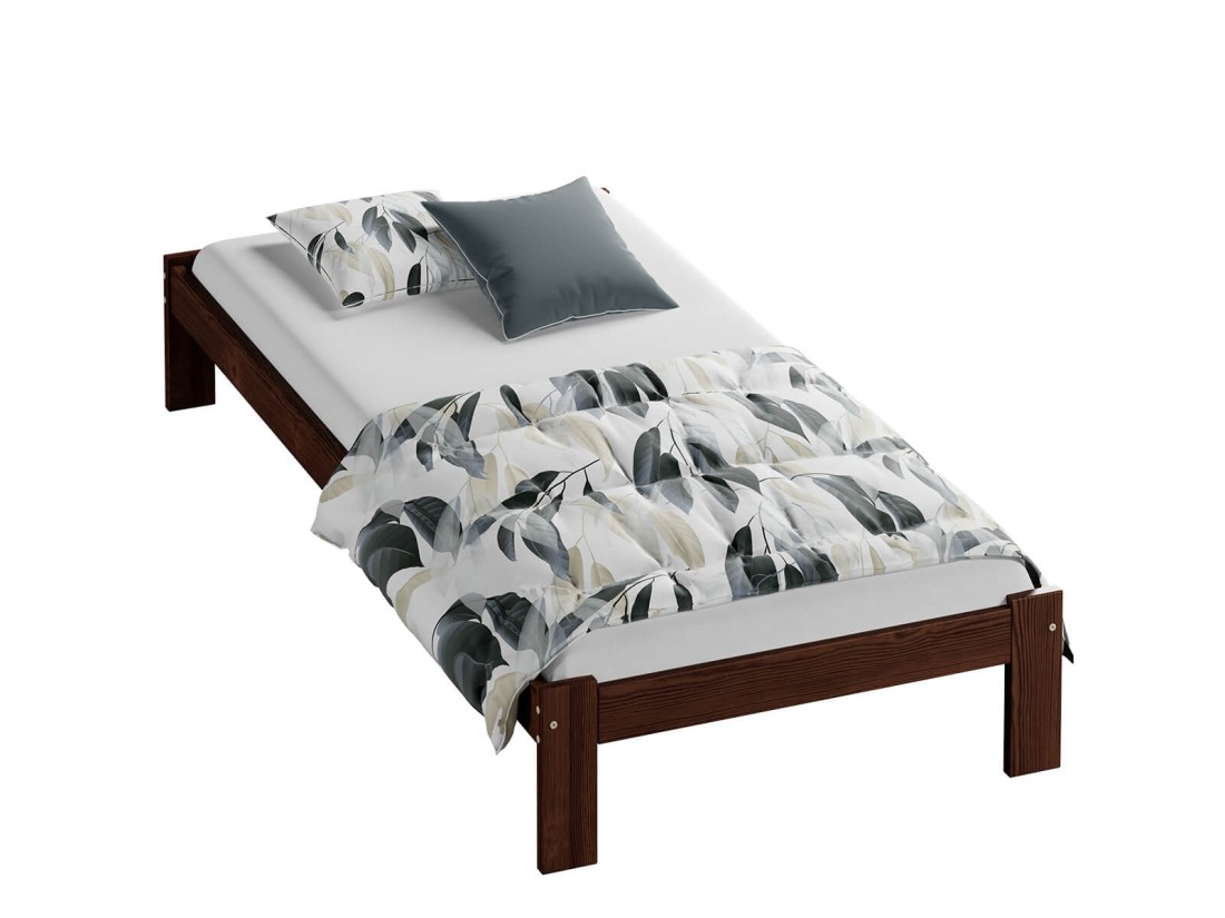 Anzu VitBed ágy dió 90x200cm + Matrac Karatos 90x200cm