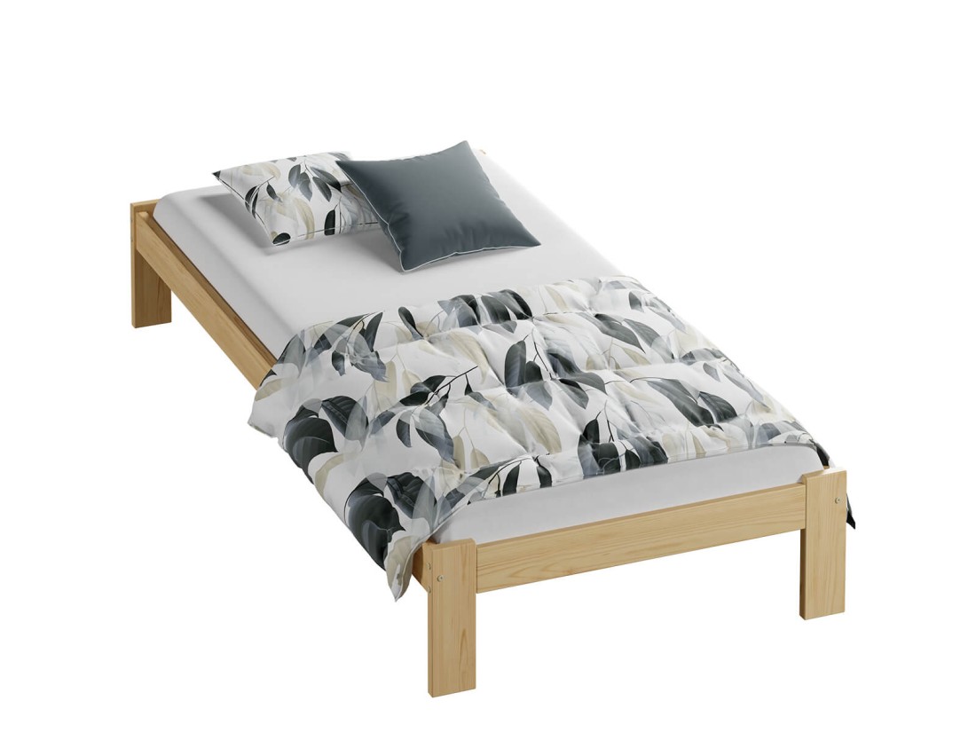 Anzu VitBed fenyő ágy 90x200cm + Matrac Karatos 90x200cm