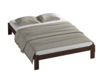 Fa ágy 160x200 VitBed Anzu dió