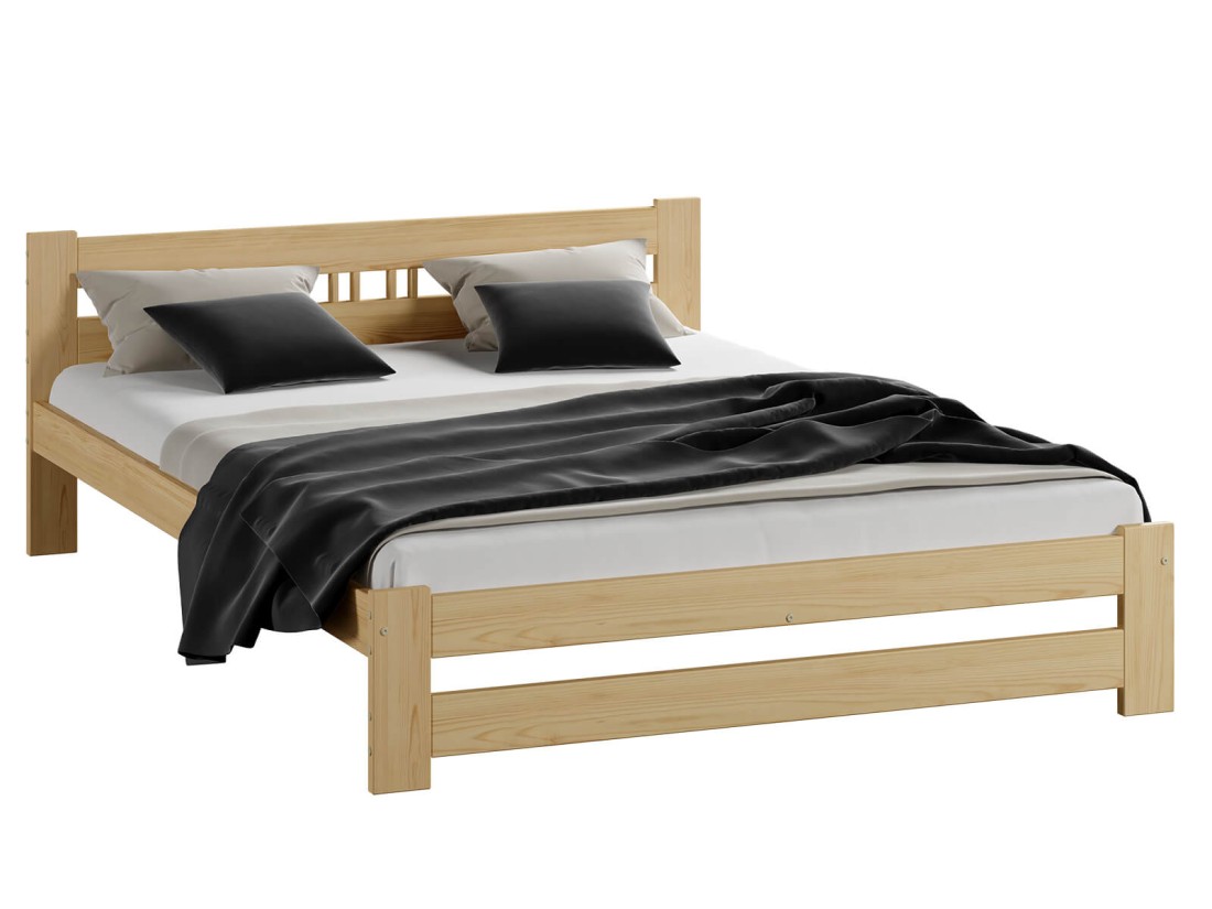 Fa ágy 180x200 LUX VitBed fenyő