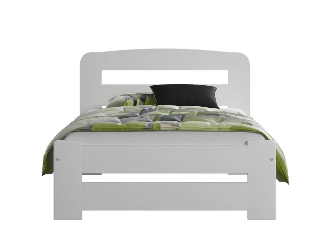 Fenyő ágy 90x200 Sasa fehér