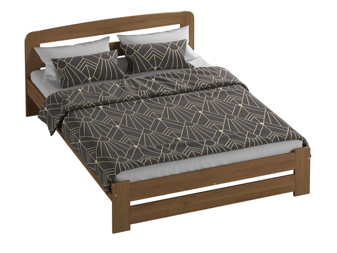 Fenyő ágy 160x200 Sasa tölgy