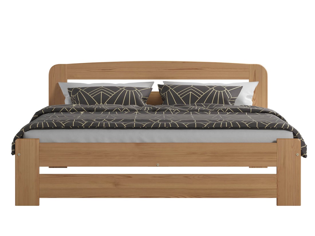 Fenyő ágy 140x200 Sasa éger