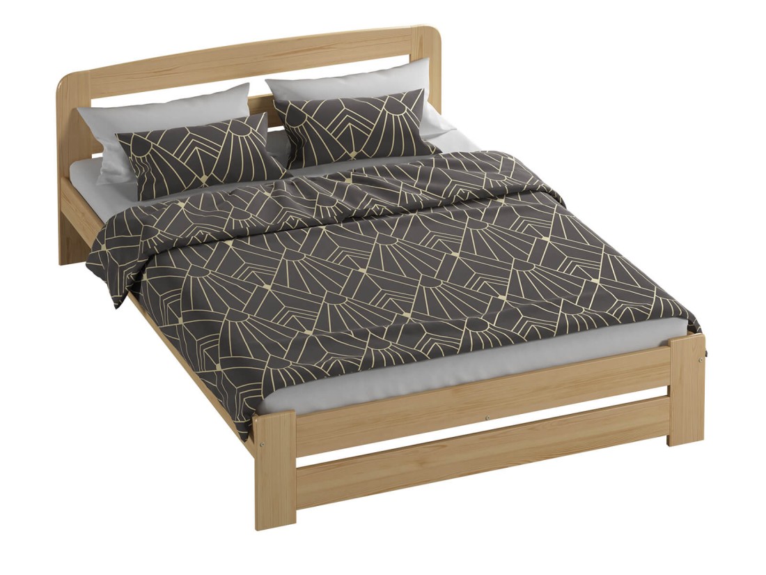 Fenyő ágy 120x200 Sasa fenyő