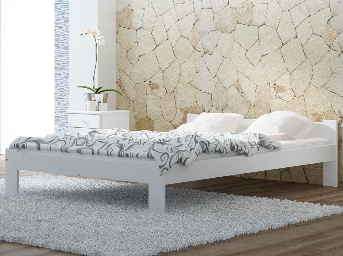 Fenyő ágy 160x200 Jasnena fehér