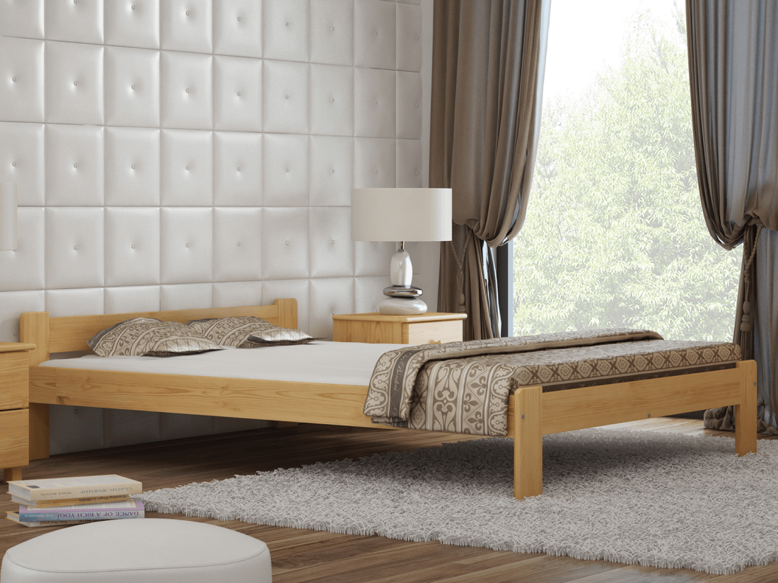 Fenyő ágy 160x200 Jasnena fenyő