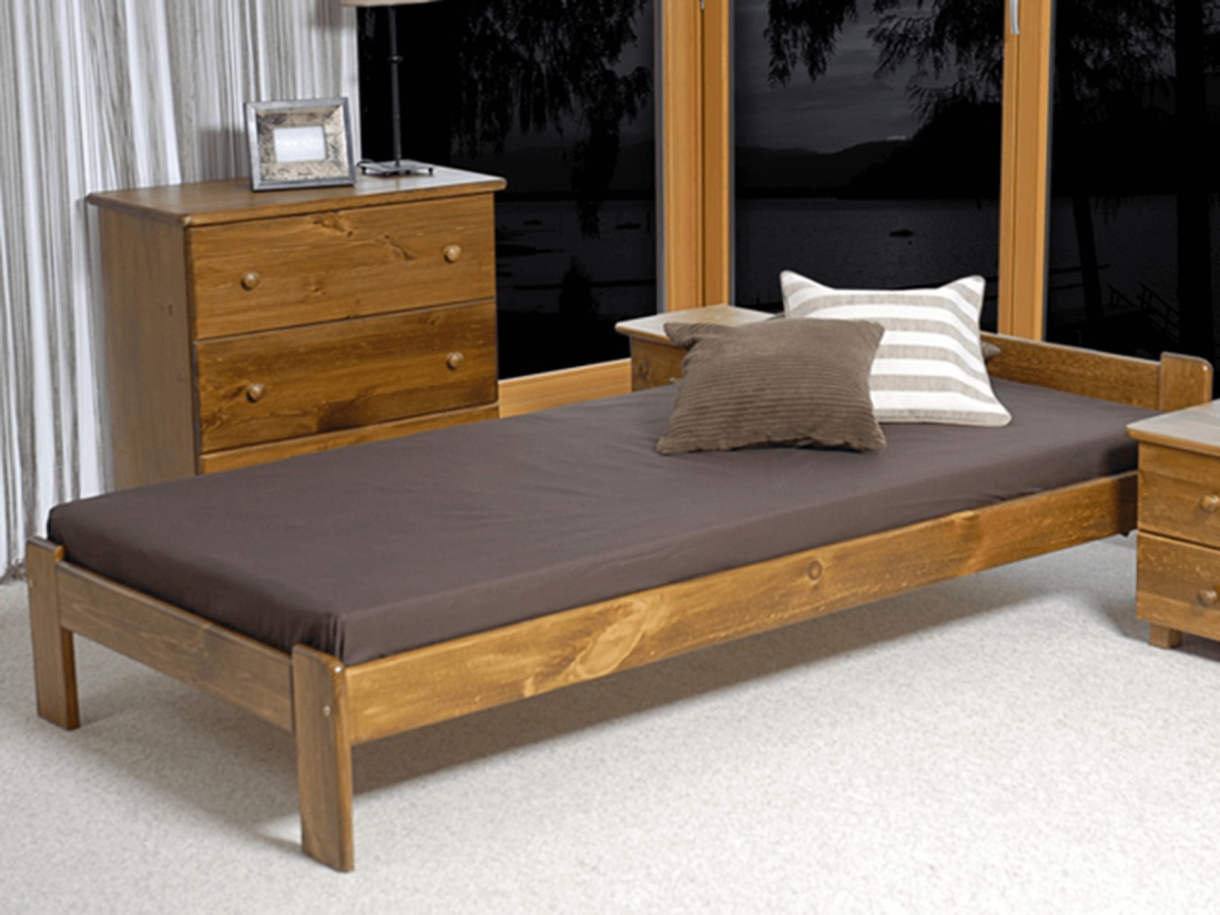 Fenyő ágy 90x200 Jasnena tölgy