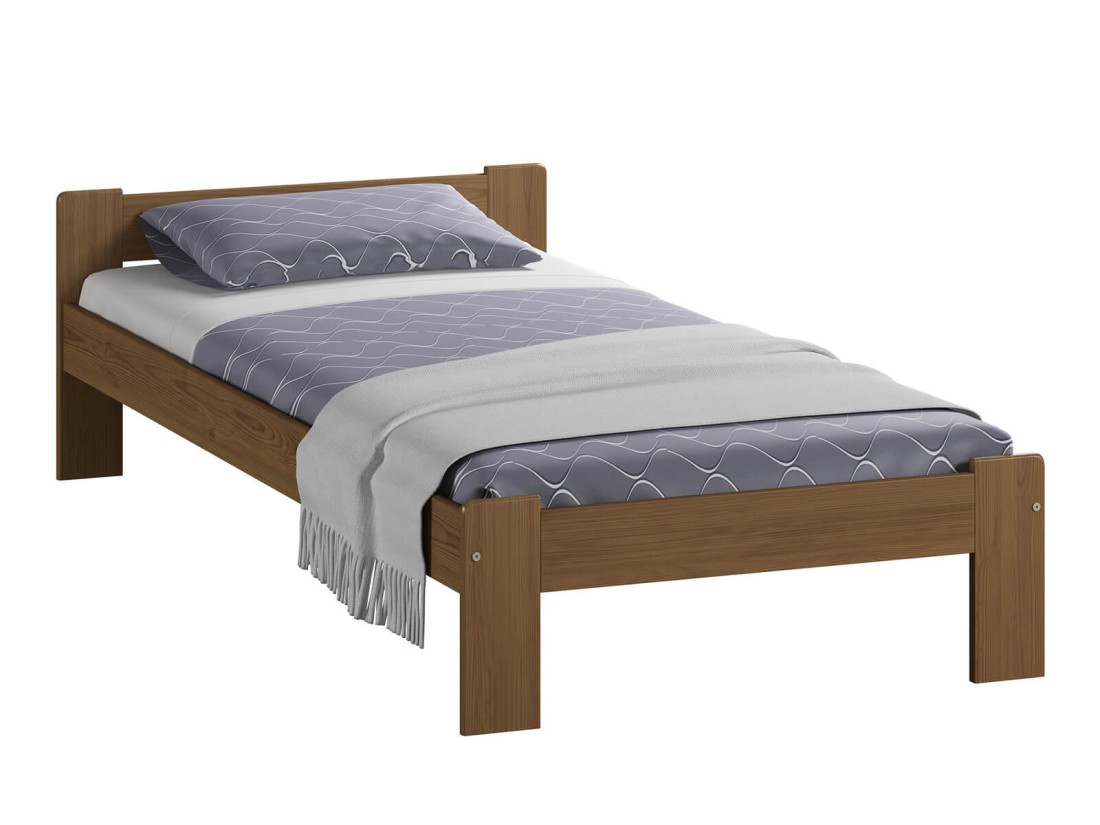 Fenyő ágy 90x200 Jasnena tölgy