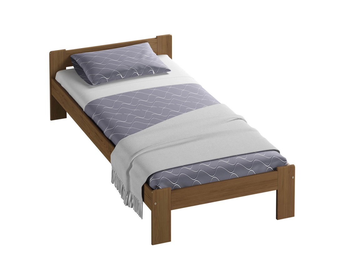 Fenyő ágy 90x200 Jasnena tölgy