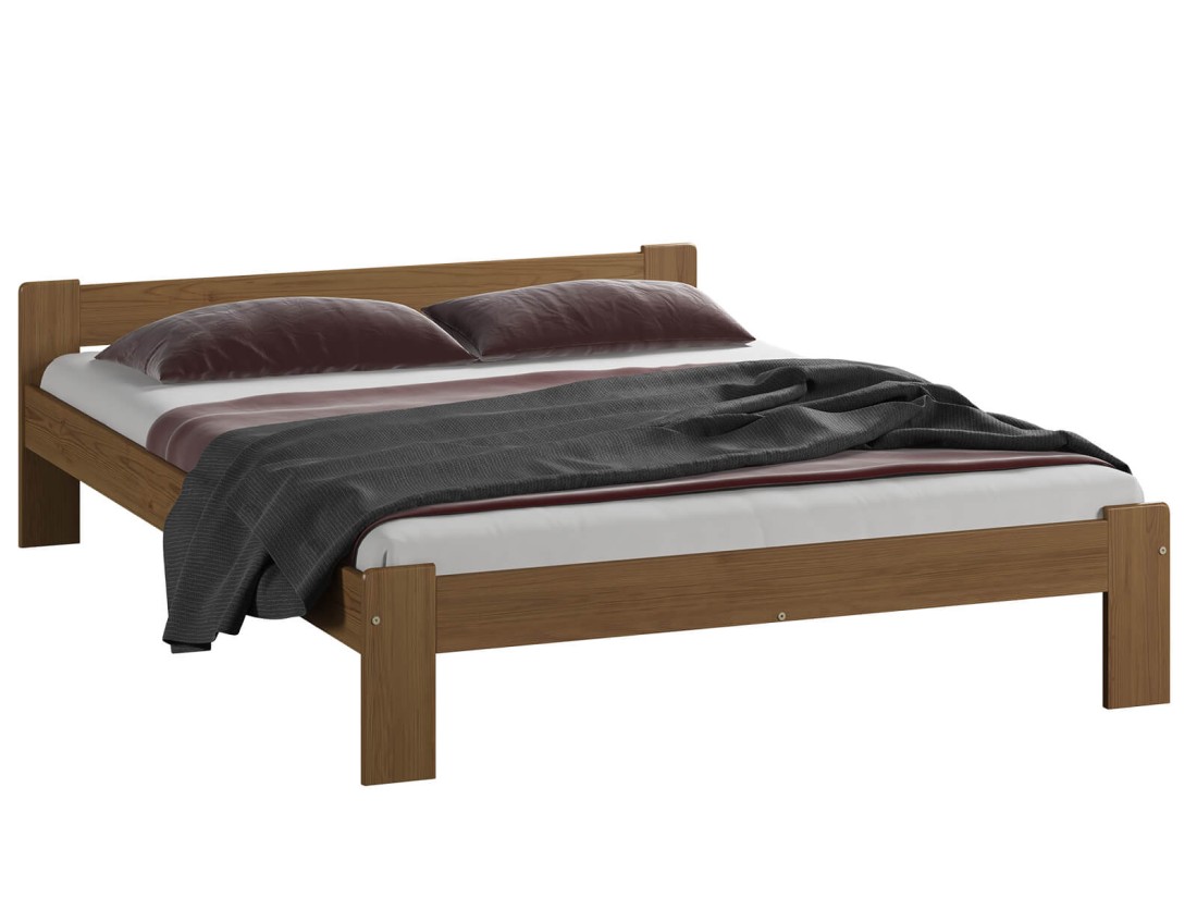 Fenyő ágy 180x200 Jasnena tölgy