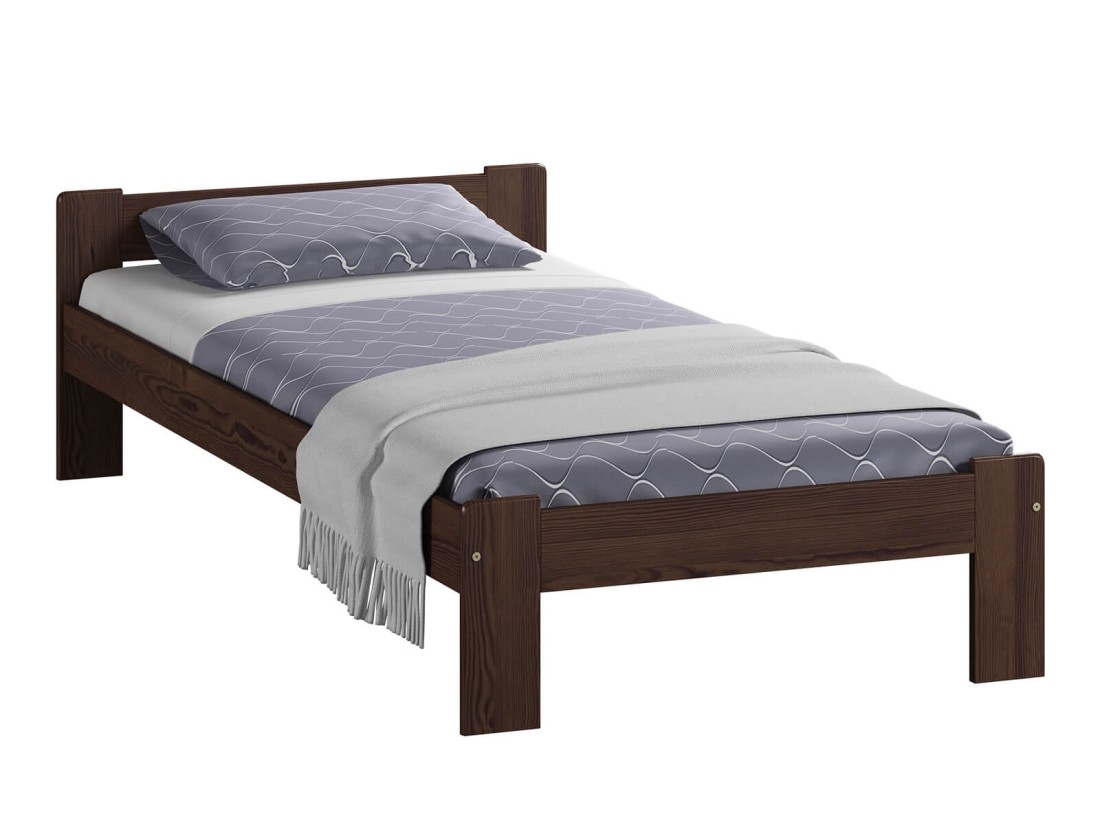 Fenyő ágy 90x200 Jasnena dió