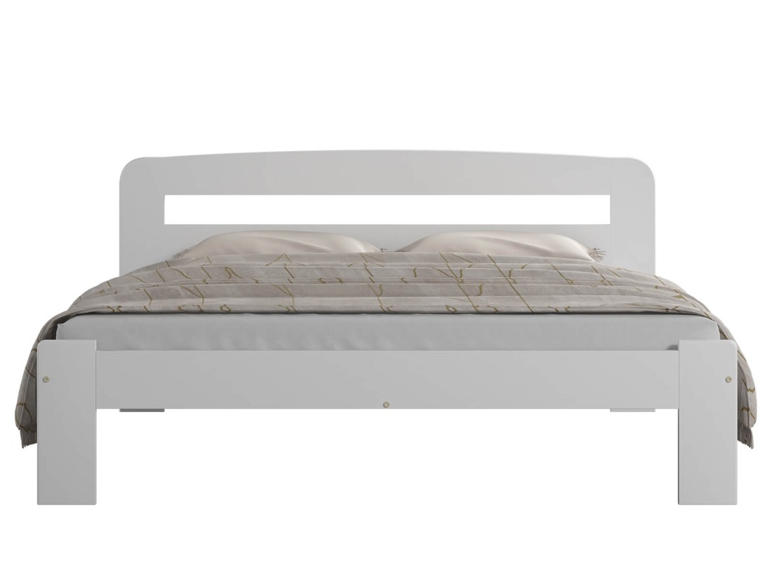 Fa ágy 160x200 Marcelína fehér