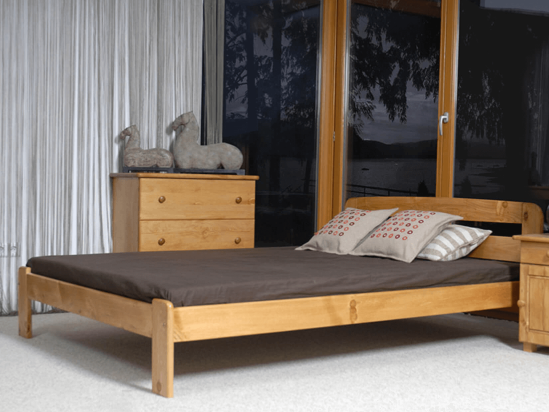 Fa ágy 120x200 Marcelína éger