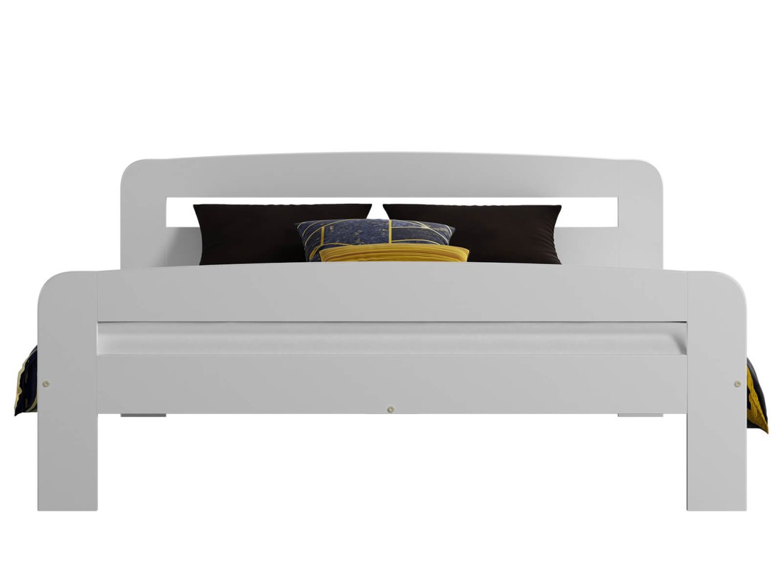 Fenyő ágy 140x200 Nastenka fehér