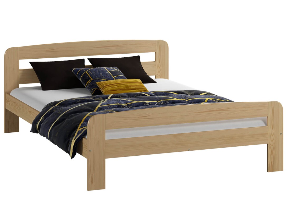 Fenyő ágy 140x200 Nastenka fenyő