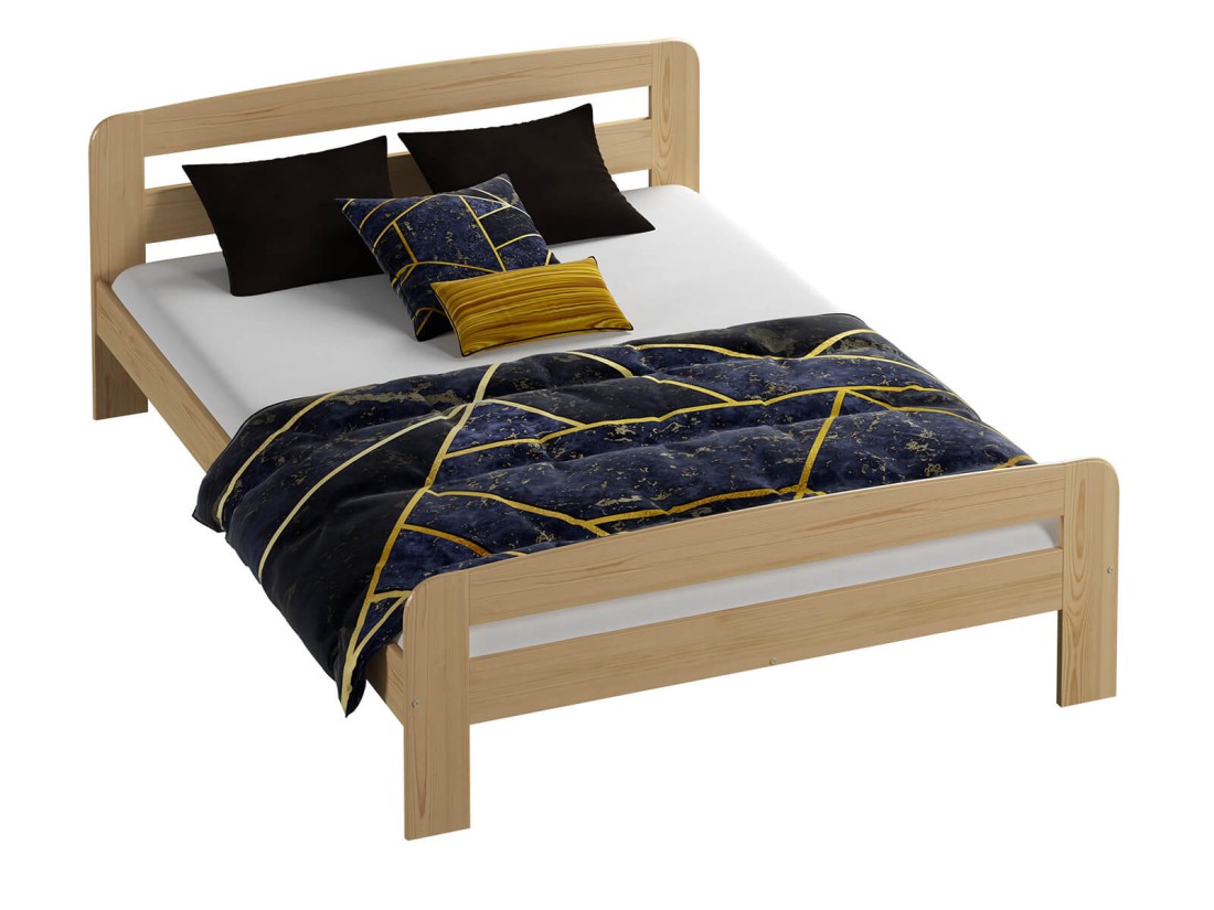 Fenyő ágy 140x200 Nastenka fenyő