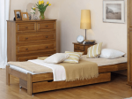 Fa ágy 90x200 Adéla tölgy