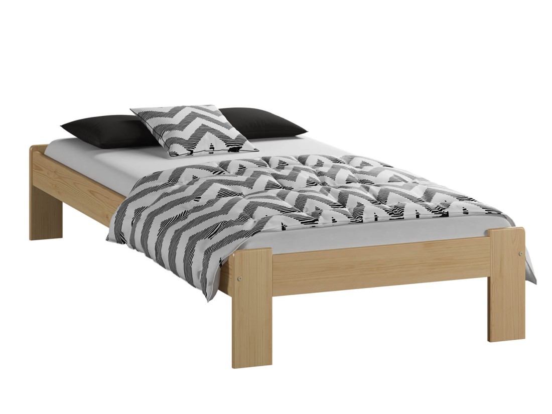 Fa ágy 90x200 Adéla fenyő